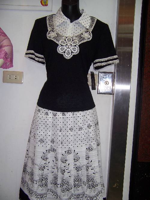 百折裙洋裝